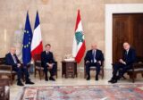 معلومات للـLBCI: خلوة جمعت كلا من الرئيس الفرنسي ايمانويل ماكرون ورئيس مجلس النواب نبيه بري في القصر الجمهوري