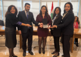 جامعة الحكمة إحتفلت بنيل إحدى طالباتها المرتبة الأولى في كولوكيوم التمريض البروفسور نعمة: حرصاء على تزويد طلابنا بأفضل المهارات