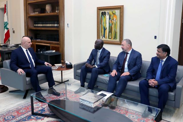 أوسمان ديون التقى الرئيس عون: البنك الدولي سيقف الى جانب لبنان