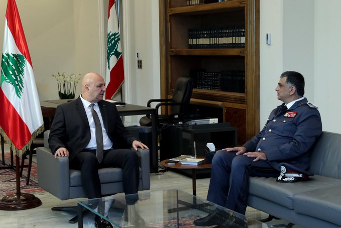 الرئيس عون استقبل اللواء عثمان