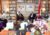 الوفد الكويتي يزور سلام