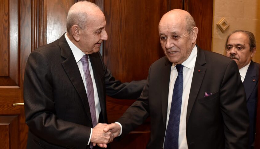 بري تابع التطورات وجلسة إنتخاب رئيس الجمهورية خلال لقائه الموفد الرئاسي الفرنسي لودريان وترأسه إجتماعاً لكتلة التنمية والتحرير