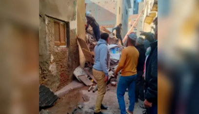 مصرع شخص وإصابة آخرين في انهيار منزل شمالي مصر