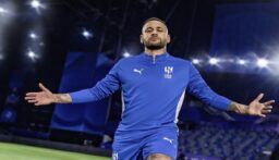 رد فعل نيمار على فوز باريس سان جيرمان بدوري أبطال أوروبا
