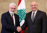 رئيس الجامعة الأميركية في بيروت د. فضلو خوري بعد لقائه رئيس الجمهورية:  وضعنا إمكانات الجامعة الأميركية في خدمة لبنان ودعم رئيس الجمهورية، بما يخدم مصلحة البلد