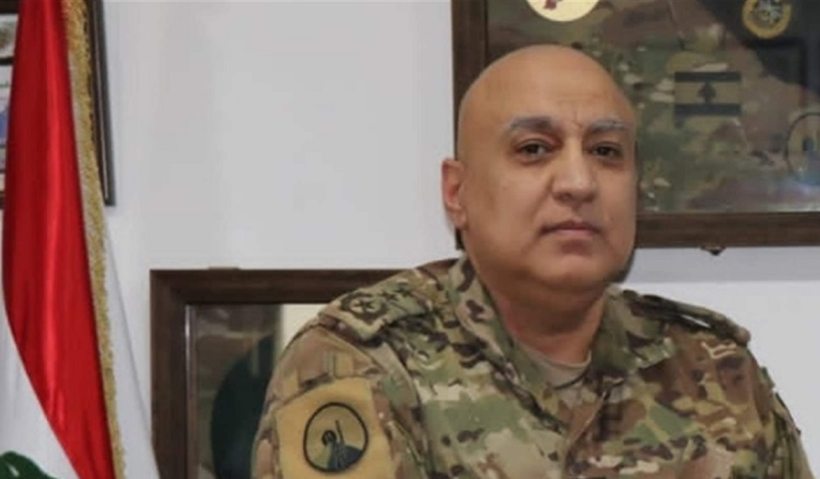 قائد الجيش بالنيابة عرض الاوضاع مع بو فاعور