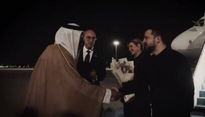 زيلينسكي يصل الى الإمارات