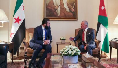 الشرع التقى الملك عبدالله