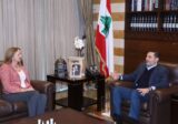 الحريري يستقبل جونسون وعرض لآخر التطورات