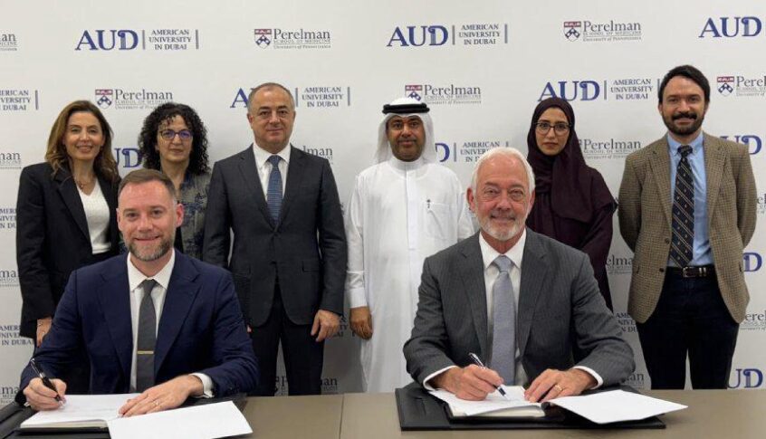 الجامعة الأميركية في دبي تتعاون مع جامعة بنسلفانيا لتأسيـس كلية طب جديدة