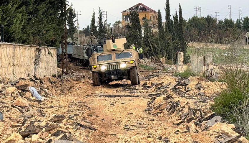 جيش الاحتلال الاسرائيلي: نحن مصرون على تطبيق كافة شروط الاتفاق ومصرون على انتشار الجيش اللبناني بشكل فعال