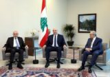 اجتماع استثنائي في قصر بعبدا بين عون وبري وسلام وقرار بالتوجه الى مجلس الأمن لإلزام اسرائيل الانسحاب الفوري