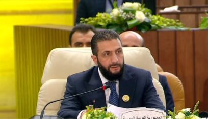الشرع: مستعدون للمساهمة في كل الجهود لإغاثة أهل غزة