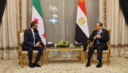 السيسي والشرع يلتقيان لأول مرة