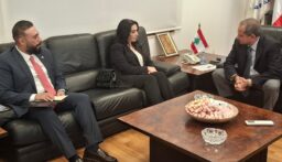 الصدي يلتقي القائم بالاعمال العراقية ويتابع أوضاع بيروت وقطاعي الغاز والمحروقات