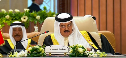 العاهل البحريني: نرفض بشكل قاطع أي محاولات لتهجير الفلسطينيين