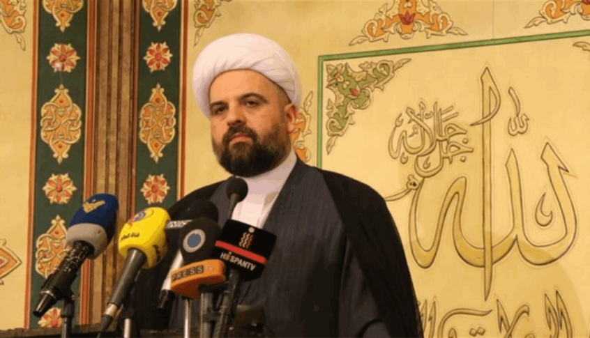 المفتي قبلان في خطبة عيد الأضحى: نحن في لحظة إقليمية غامضة ومعقّدة وشديدة المخاطر والمفروض أن نمنع اللعبة الدولية عن واقع بلدنا المأزوم