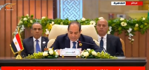 السيسي في القمة العربية: العدوان على غزة خلف وصمة عار في تاريخ البشرية