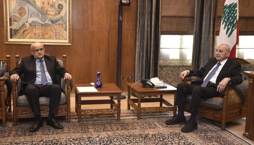 بري تابع المستجدات خلال لقائه الرئيس سلام واستقبل وزير الإتصالات ورئيس هيئة الشراء العام