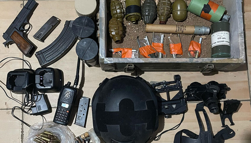 الجيش: عمليات دهم وتوقيف 6 مواطنين في مناطق مختلفة