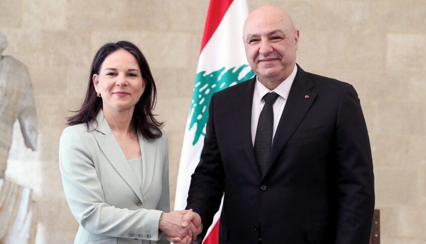 الرئيس عون استقبل وزيرة خارجية المانيا: استمرار احتلال اسرائيل لأراضٍ وتلال في الجنوب يعرقل تنفيذ القرار 1701