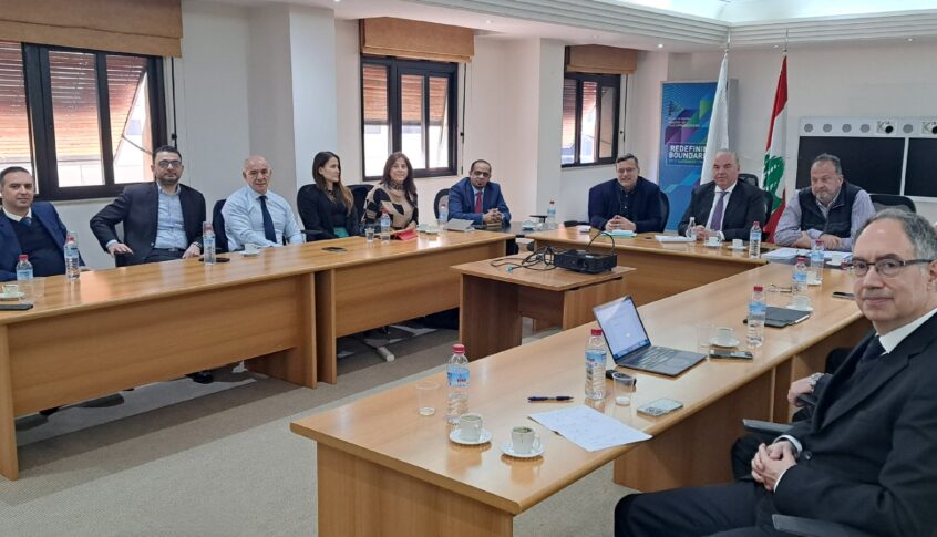 الحاج استعرض مع ناقلي خدمات الداتا DSP الإنترنت في لبنان المشاكل التي يعانيها القطاع وسبل تنظيمة وضبط حسن سير العمل فيه