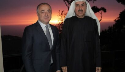 بو صعب أولم على شرف غباش مذكراً بوقوف الإمارات إلى جانب لبنان بكل أزماته وصولا إلى الحرب الأخيرة