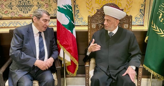 دريان استقبل العجوز والجمل ووفدا نسائيا لدار الفتوى  الفرزلي: اكدنا ضرورة اجراء الاستحقاقات في موعدها الطبيعي