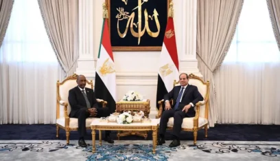 السيسي يبحث مع البرهان الوضع في السودان وعدداً من القضايا الإقليمية