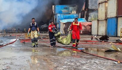 ارتفاع عدد الضحايا في انفجار ميناء رجائي إلى 40