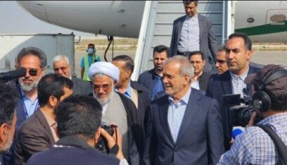 بزشكيان من بندر عباس: جئت لأدرس حادثة ميناء الشهيد رجائي عن كثب