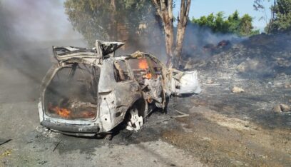 مسيّرة معادية استهدفت سيارة عند مدخل وادي الحجير