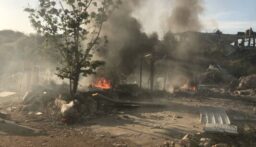 غارة معادية استهدفت سيارة في بلدة خرطوم قضاء صيدا