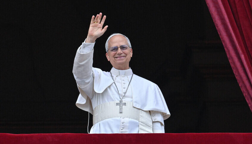  البابا لاوون الرابع عشر (رويترز)