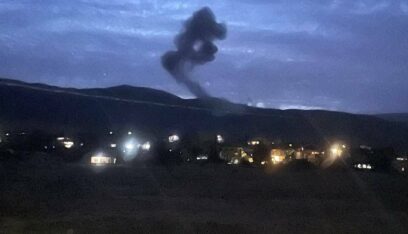 غارة معادية تستهدف جرود بلدة ‫بوادي‬ في البقاع