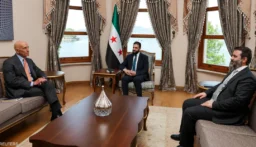 الرئاسة السورية تنشر تفاصيل لقاء الشرع والمبعوث الأميركي