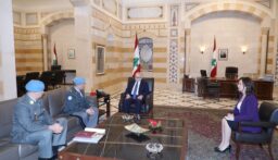 سلام عرض الاوضاع جنوباً مع وفد بعثة الأمم المتّحدة لمراقبة الهدنة