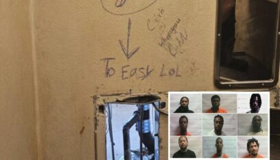 فرار 10 سجناء خطرين من سجن أميركي شهير عبر ثقب مرحاض!