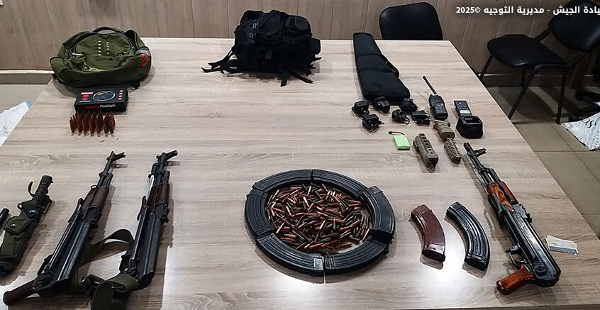 الجيش: عمليات دهم وتوقيف مطلوبين بجرم إطلاق النار