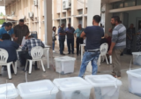 تسليم صناديق الاقتراع في الكورة