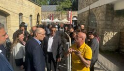 وصول وزير الداخلية إلى سرايا بيت الدين