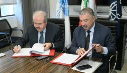 جابر وقع مع المدير الاقليمي للبنك الدولي اتفاقية قرض لمشروع امدادات المياه الثاني لبيروت الكبرى