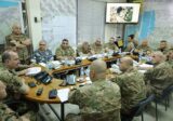 قائد الجيش يتفقد غرفة عمليات منطقة الشمال