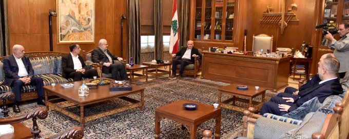رعد من عين التينة: ما حصل إبان الاستحقاق البلدي والاختياري إنما يدل على تمسك شعبنا بخيار المقاومة والتنمية