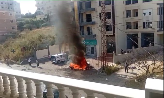 غارة معادية تستهدف عين بعال في جنوب لبنان