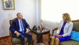 رجّي استقبل سفيرة الولايات المتحدة الأميركية لدى لبنان ليزا جونسون