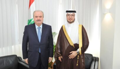 البخاري يزور جابر في وزارة المالية… وهاذا ما تم بحثه