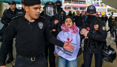 اشتباكات بين الشرطة والمتظاهرين في عيد العمال بإسطنبول