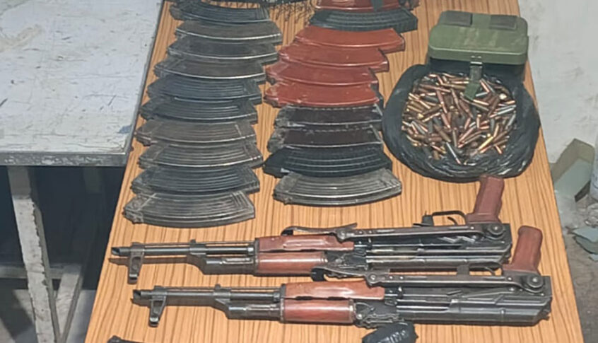 الجيش: عملية دهم وتوقيف شخصَين لارتكابهما جرائم مختلفة