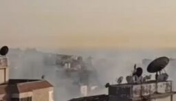 بالفيديو – وصول طوافة للجيش اللبناني للمساعدة في إخماد حريق بشامون